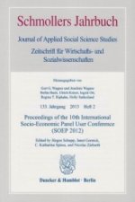 Proceedings of the 10th International Socio-Economic Panel User Conference (SOEP 2012)