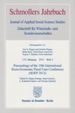 Proceedings of the 10th International Socio-Economic Panel User Conference (SOEP 2012)