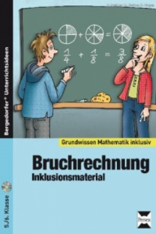 Bruchrechnung - Inklusionsmaterial, m. 1 CD-ROM