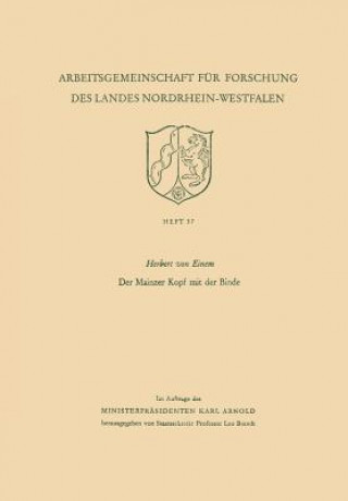 Der Mainzer Kopf Mit Der Binde