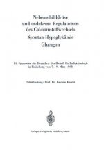 Nebenschilddr se Und Endokrine Regulationen Des Calciumstoffwechsels
