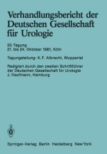 Verhandlungsbericht Der Deutschen Gesellschaft Fur Urologie