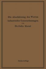 Die Absch tzung Des Wertes Industrieller Unternehmungen