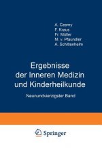 Ergebnisse Der Inneren Medizin Und Kinderheilkunde