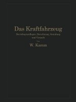 Das Kraftfahrzeug