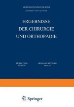 Ergebnisse Der Chirurgie Und Orthopadie