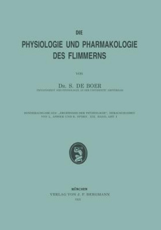 Die Physiologie Und Pharmakologie Des Flimmerns
