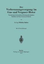 Der Verbrennungsvorgang Im Gas- Und Vergaser-Motor