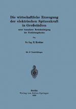 Die Wirtschaftliche Erzeugung Der Elektrischen Spitzenkraft in Gro st dten