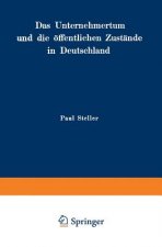 Unternehmertum Und Die  ffentlichen Zust nde in Deutschland