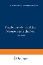 Ergebnisse Der Exakten Naturwissenschaften