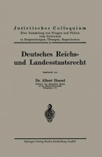 Deutsches Reichs- Und Landesstaatsrecht