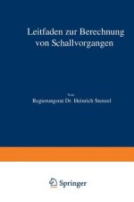 Leitfaden Zur Berechnung Von Schallvorg ngen