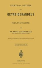 Usancen Und Parit ten Des Getreidehandels Im Weltverkehre