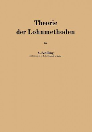 Theorie Der Lohnmethoden