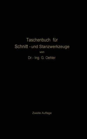 Taschenbuch F r Schnitt- Und Stanzwerkzeuge