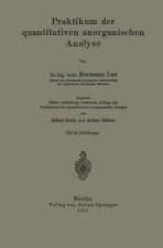 Praktikum Der Quantitativen Anorganischen Analyse