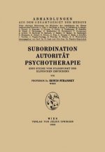 Subordination Autorit t Psychotherapie