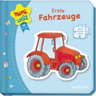 Miniwelt: Kleines Puzzlebuch - Erste Fahrzeuge