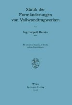 Statik Der Form nderungen Von Vollwandtragwerken