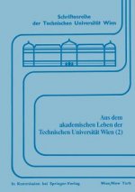 Aus Dem Akademischen Leben Der Technischen Universit t Wien (2)