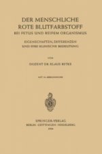 Der Menschliche Rote Blutfarbstoff bei Fetus und Reifem Organismus