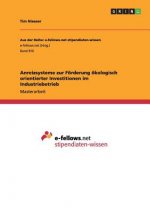 Anreizsysteme zur Foerderung oekologisch orientierter Investitionen im Industriebetrieb