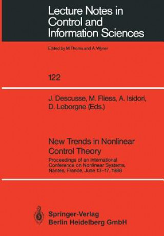 New Trends in Nonlinear Control Theory