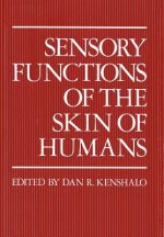 Sensory Functions of the Skin of Humans
