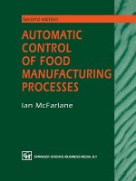 Automatic Control of Food Manufacturing Processes