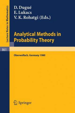 Analytical Methods in Probability Theory