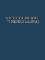 Spectroscopic References to Polyatomic Molecules