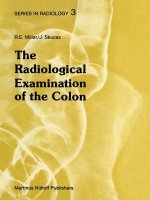 Radiological Examination of the Colon