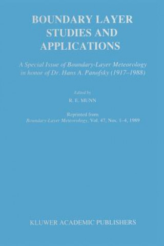 Boundary Layer Studies and Applications
