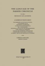 Language of the Parker Chronicle