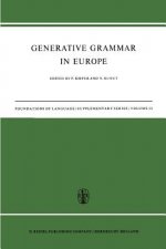 Generative Grammar in Europe
