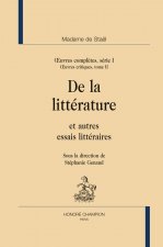 De La Literatu Oeuvres Comple Serie I T2