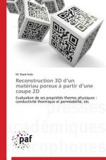 Reconstruction 3D D Un Materiau Poreux A Partir D Une Coupe 2D