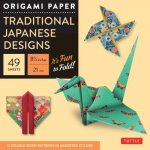 Origami Paper - Traditional Japanese Designs - Large 8 1/4