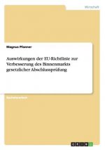 Auswirkungen der EU-Richtlinie zur Verbesserung des Binnenmarkts gesetzlicher Abschlussprufung