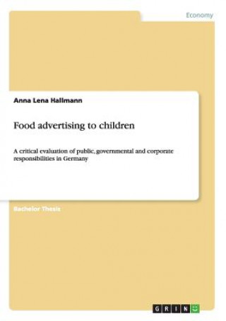 Food advertising to children