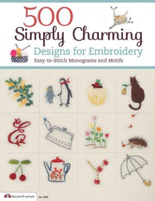 500 Simply charming designs for embroidery