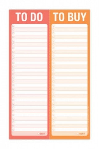 Knock Knock Perforated Pad: To Do/To Buy