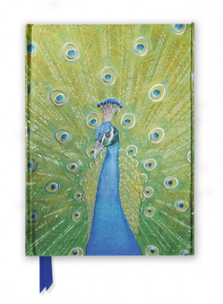 Peacock in Blue & Green (Foiled Journal)