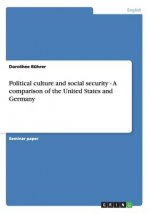Political culture and social security - A comparison of the United States and Germany
