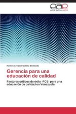Gerencia para una educacion de calidad