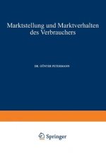 Marktstellung Und Marktverhalten Des Verbrauchers