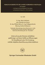 Untersuchung Der Emission Sch dlicher Gasf rmiger Und Fester Stoffe Aus  lfeuerungen F r Dampfkessel Unter 10 T/H Leistung Und Der M glichen Beeinflus