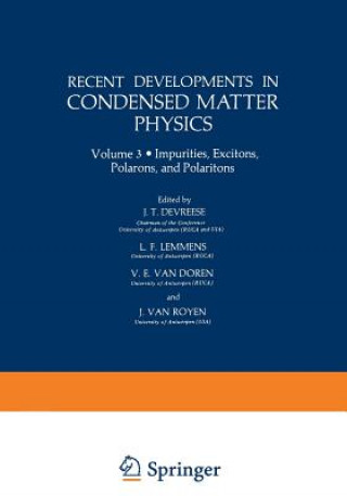 Recent Developments in Condensed Matter Physics