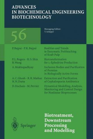 Biotreatment, Downstream Processing and Modelling